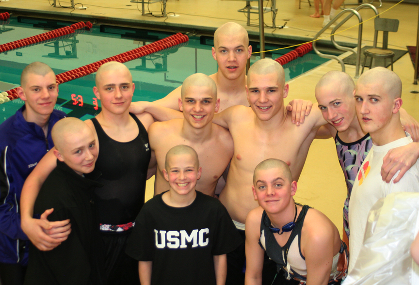 the boys with their new haircuts