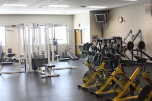 The BHS weight room. Picture By Delaney Freer