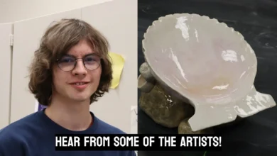 Maxwell Lieder next to his bowl