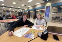 Garett Iverson ‘26 and Jillian Pack ‘26. Photo courtesy of Christina Cox