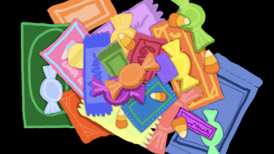 Halloween candy