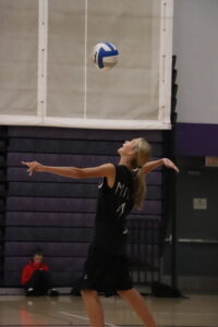 Reese Millerbernd (CDLD) playing in the final game of the tournament